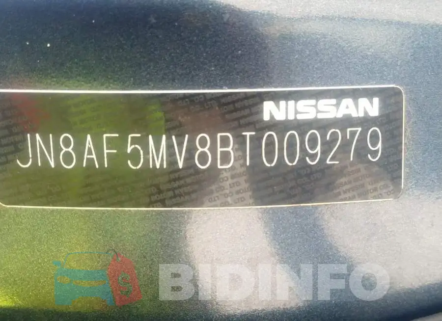 JN8AF5MV8BT009279 Photo# 9