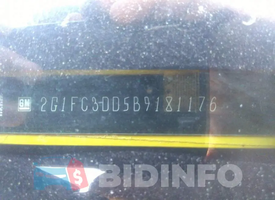 2G1FC3DD5B9181176 Photo# 9