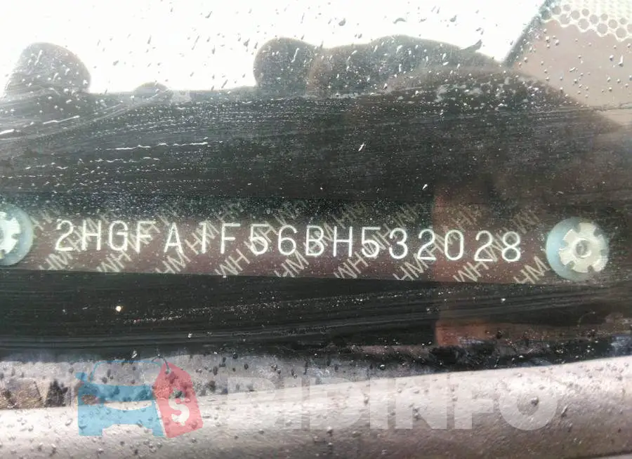 2HGFA1F56BH532028 Photo# 9