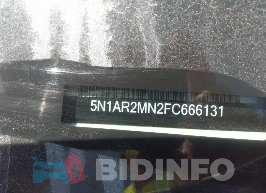 5N1AR2MN2FC666131 Photo# 9
