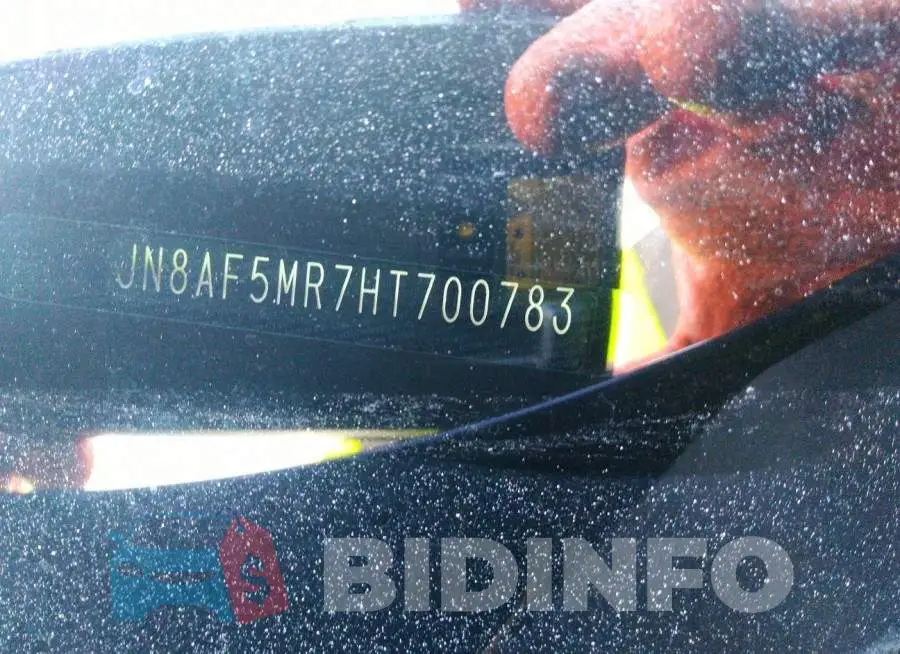 JN8AF5MR7HT700783 Photo# 9
