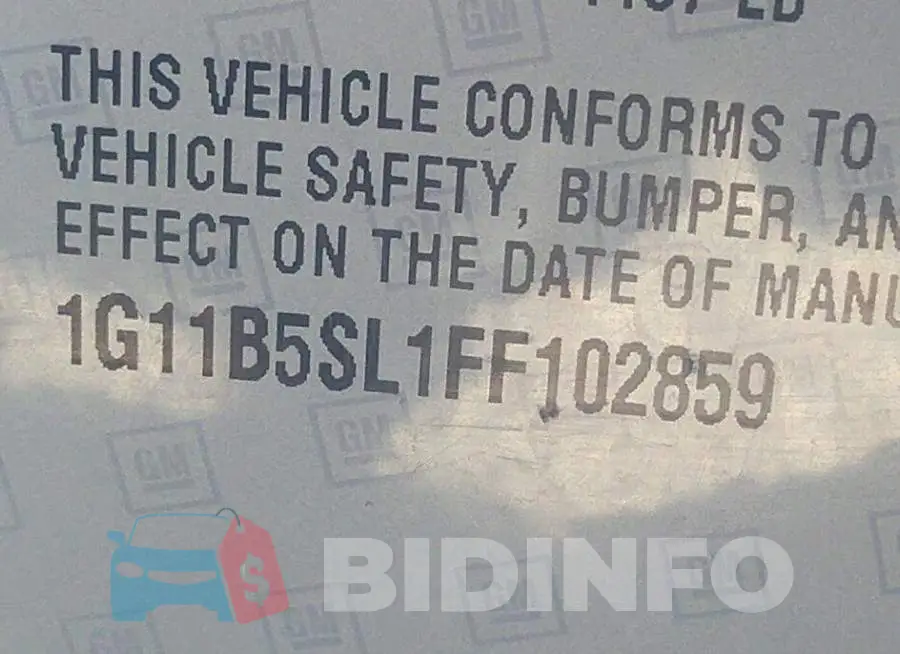 1G11B5SL1FF102859 Photo# 9