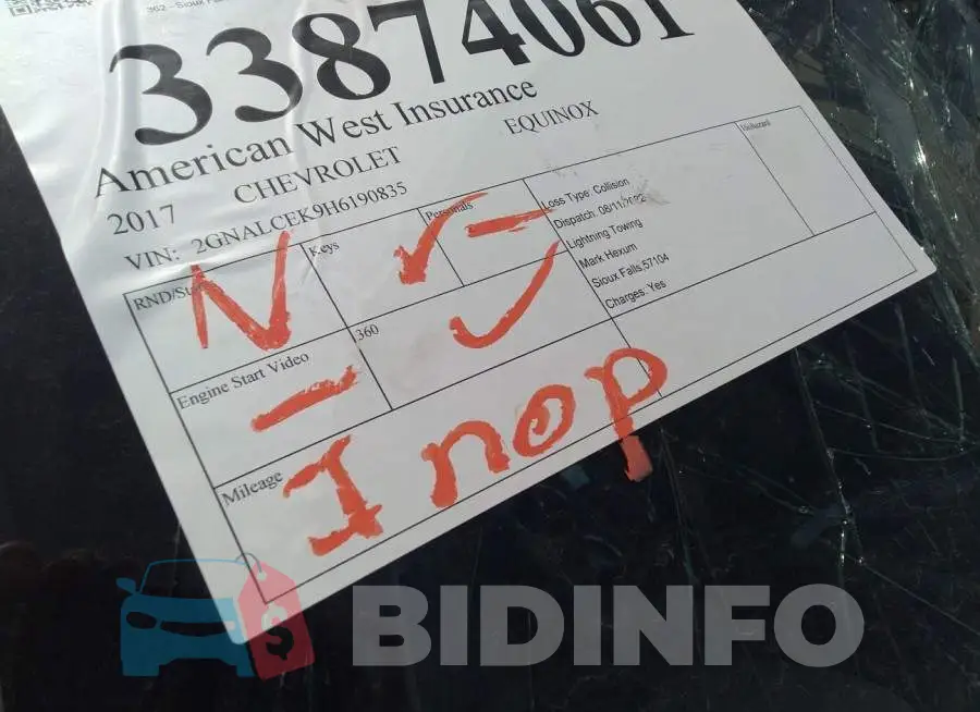 2GNALCEK9H6190835 Photo# 7