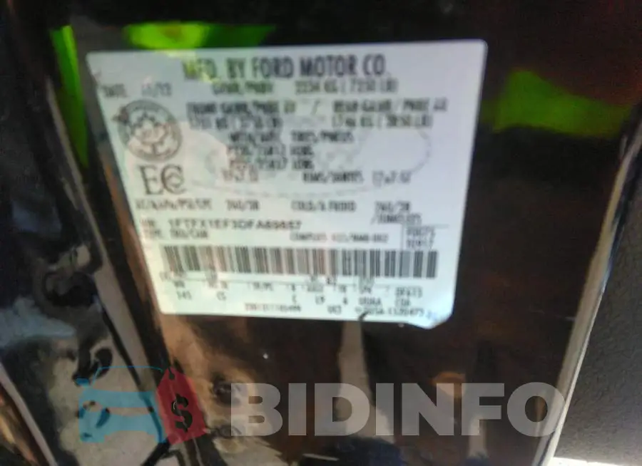 1FTFX1EF3DFA69857 Photo# 9