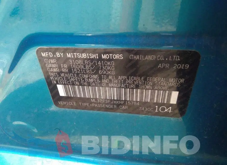 ML32F3FJXKHF15784 Photo# 9