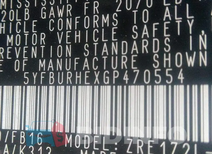 5YFBURHEXGP470554 Photo# 9