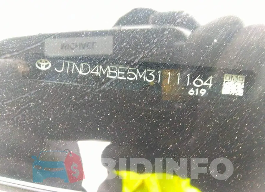 JTND4MBE5M3111164 Photo# 9