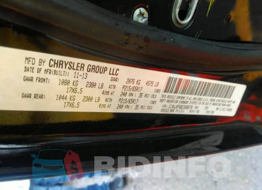 1C4NJRFB8ED688278 Photo# 9