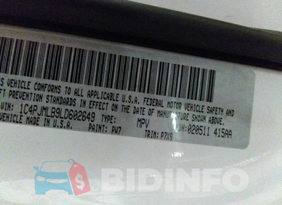 1C4PJMLB9LD602649 Photo# 9