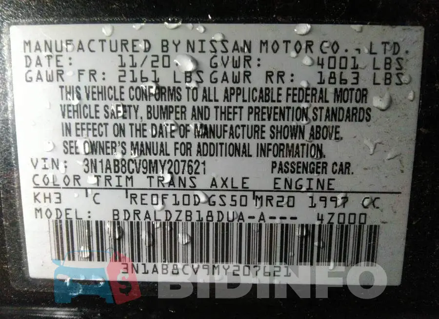 3N1AB8CV9MY207621 Photo# 9