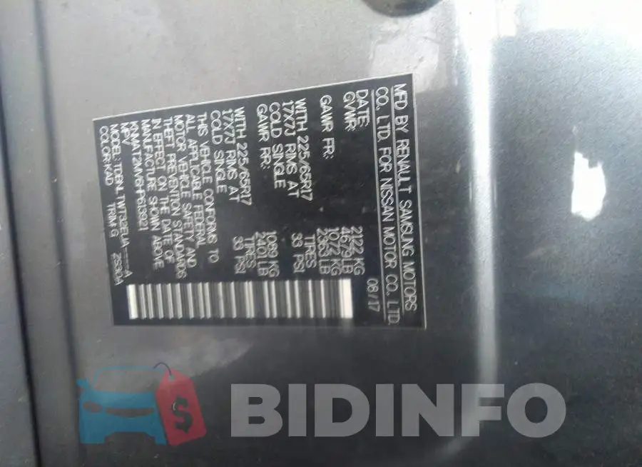 KNMAT2MV6HP613921 Photo# 9