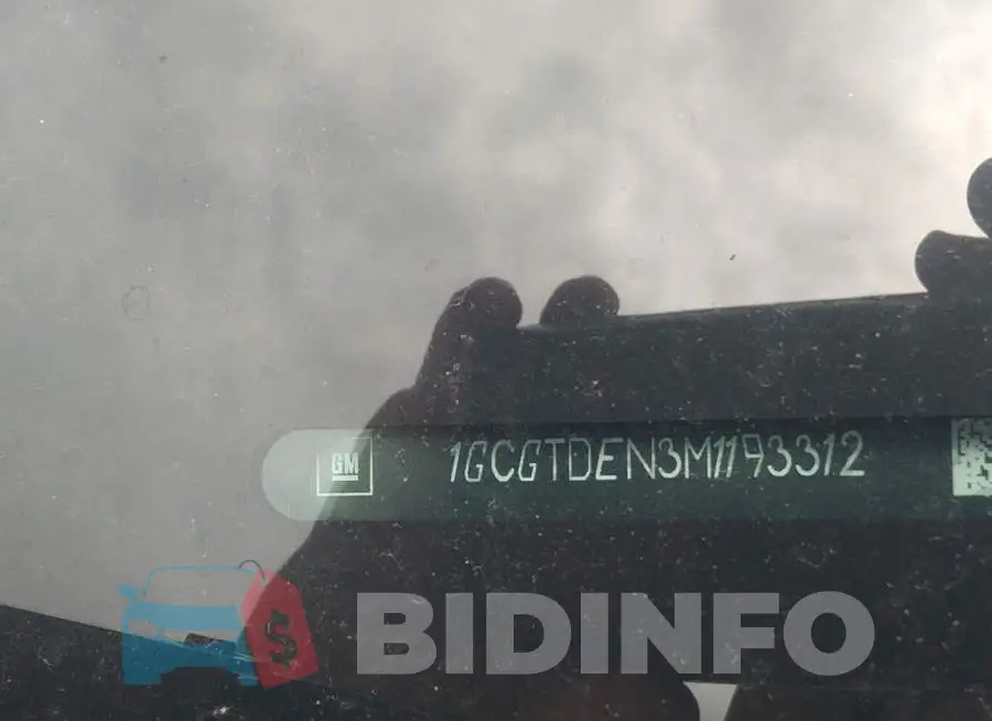 1GCGTDEN3M1193312 Photo# 9
