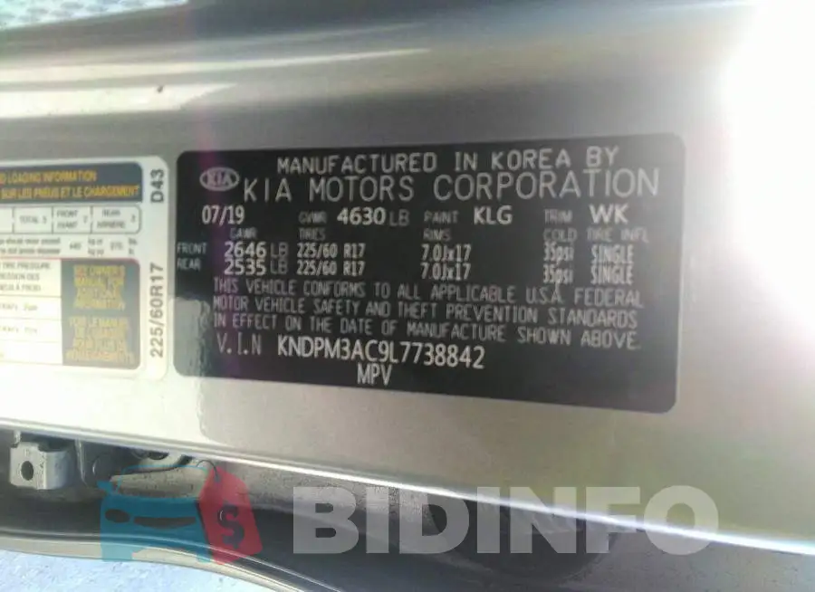 KNDPM3AC9L7738842 Photo# 9