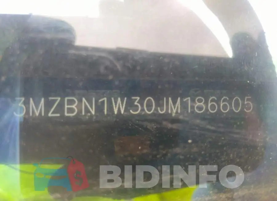3MZBN1W30JM186605 Photo# 9