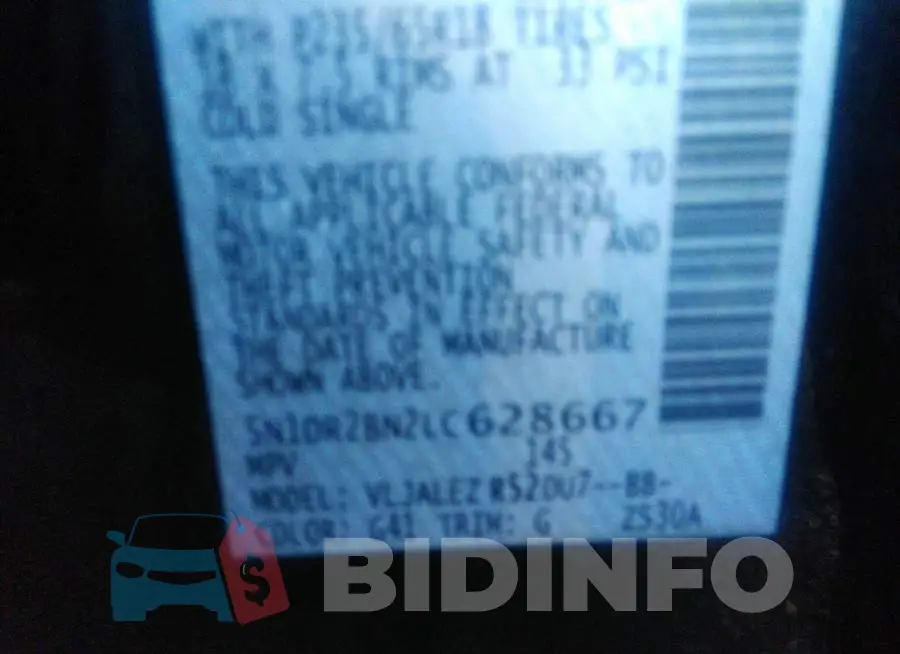 5N1DR2BN2LC628667 Photo# 9