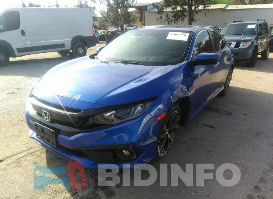 2HGFC2F82KH547684 Photo# 2