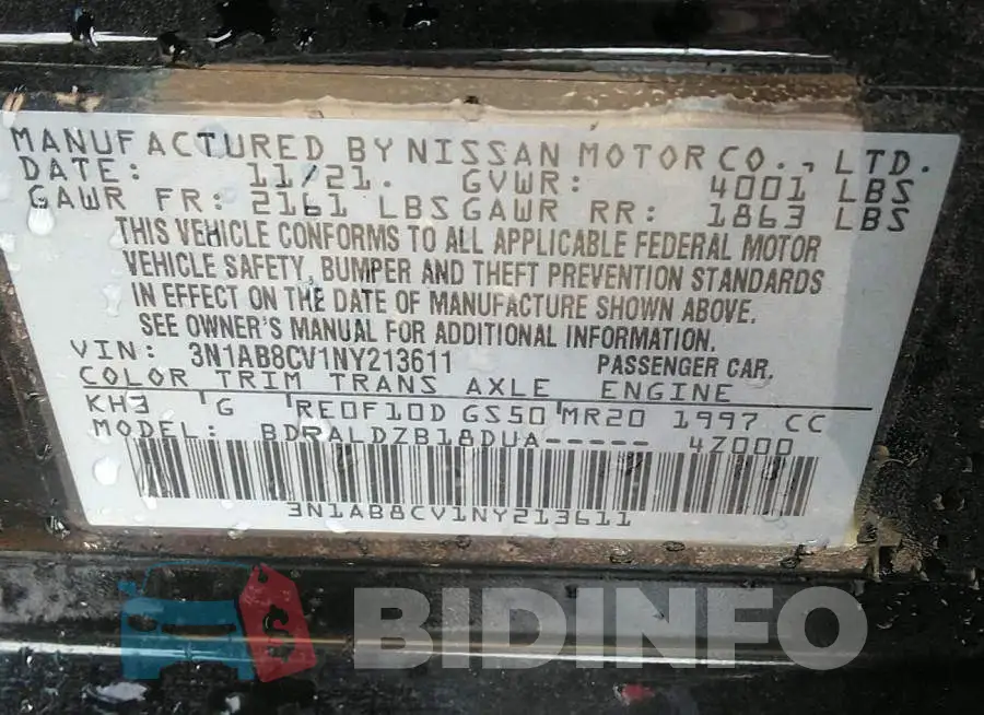 3N1AB8CV1NY213611 Photo# 9