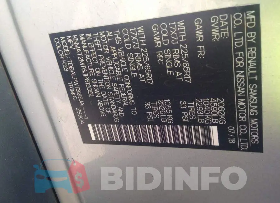 KNMAT2MT6JP613051 Photo# 9