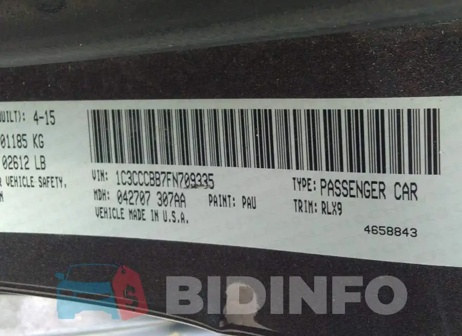 1C3CCCBB7FN709335 Photo# 9