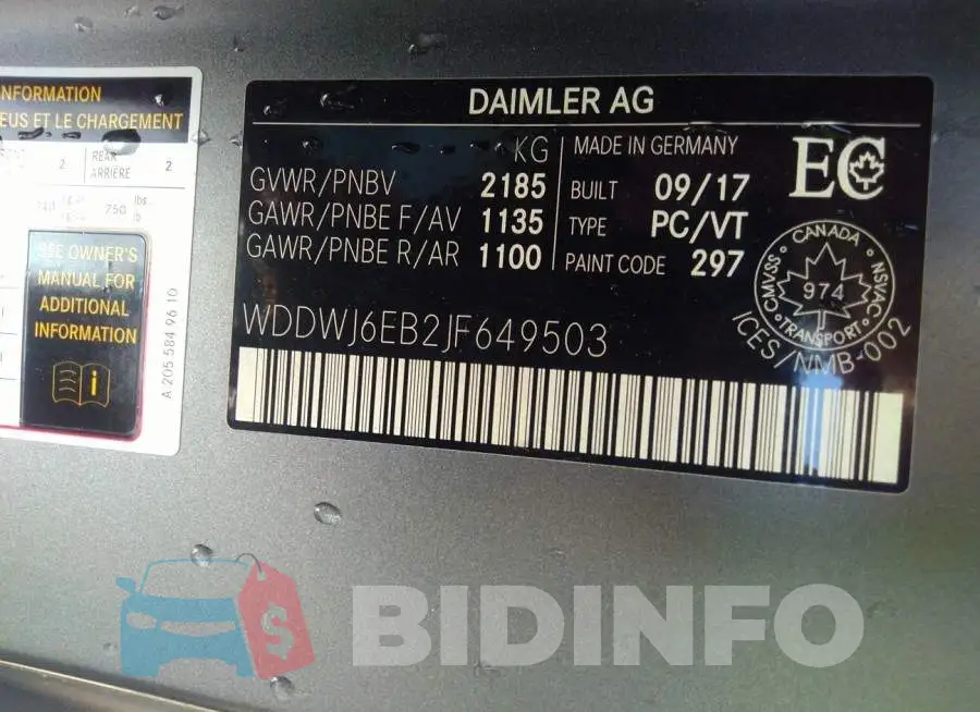 WDDWJ6EB2JF649503 Photo# 9