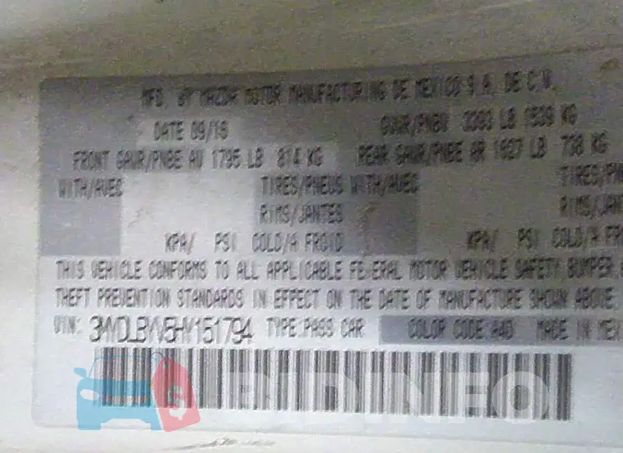 3MYDLBYV5HY151794 Photo# 9