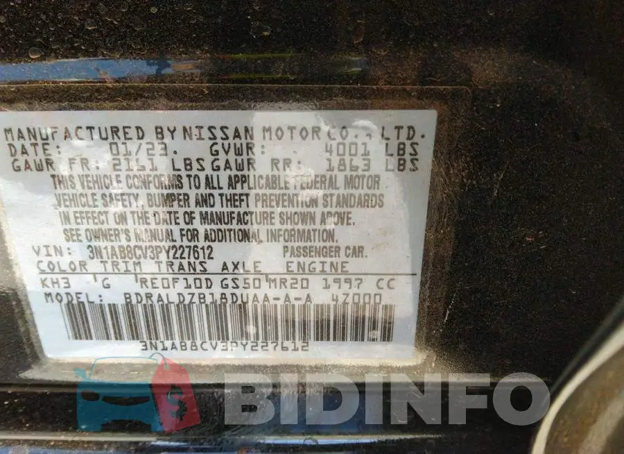 3N1AB8CV3PY227612 Photo# 9