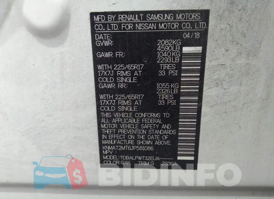 KNMAT2MT6JP581086 Photo# 9