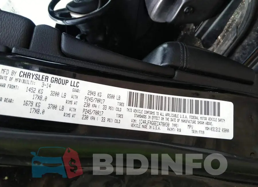 1C4RJFAG6EC478030 Photo# 9