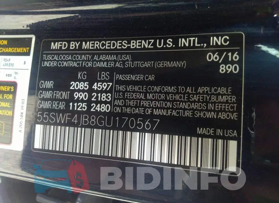 55SWF4JB8GU170567 Photo# 9