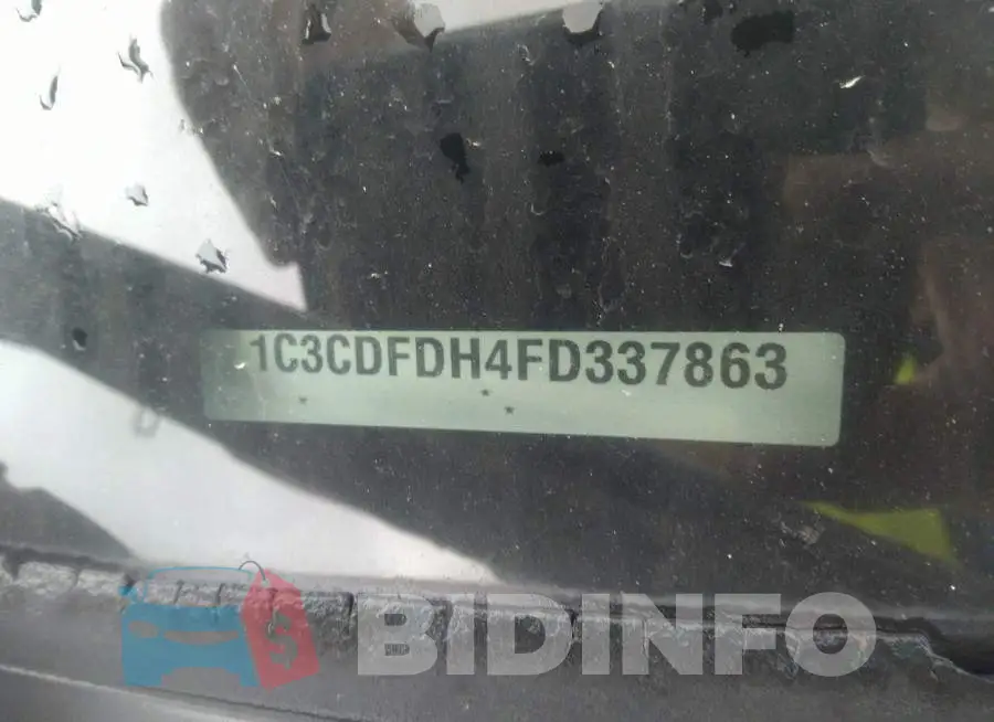 1C3CDFDH4FD337863 Photo# 9