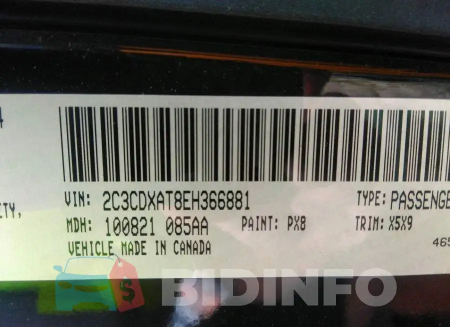 2C3CDXAT8EH366881 Photo# 9