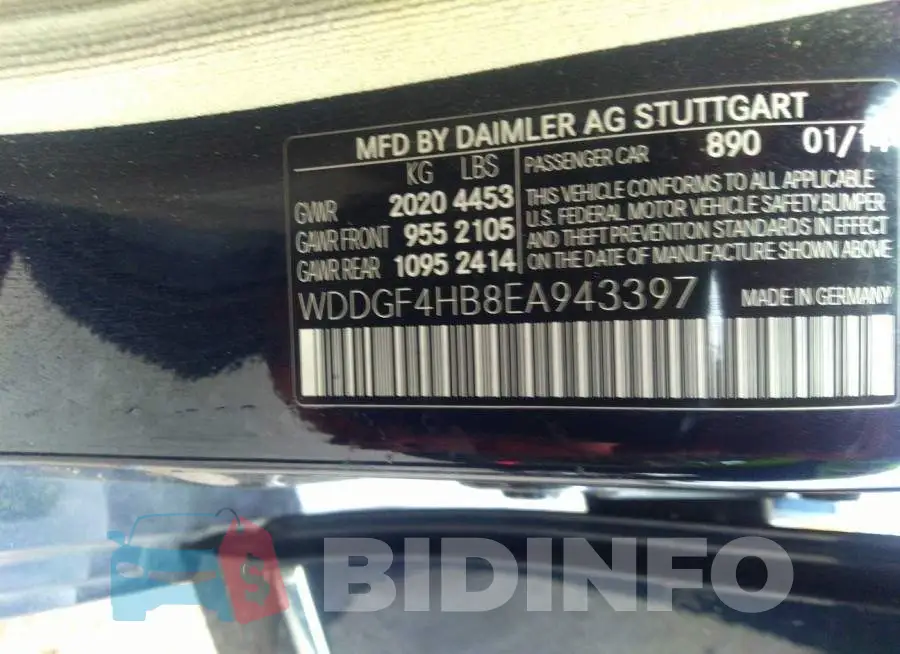 WDDGF4HB8EA943397 Photo# 9