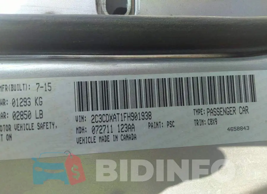 2C3CDXAT1FH901938 Photo# 9