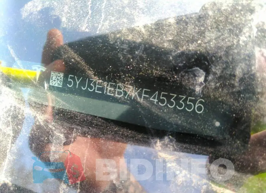 5YJ3E1EB7KF453356 Photo# 9