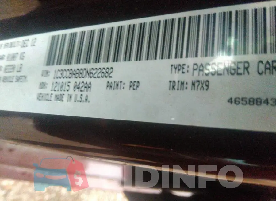 1C3CCBAB8DN622682 Photo# 9