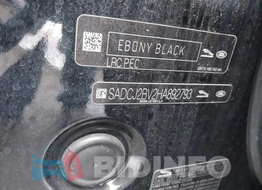 SADCJ2BV2HA892793 Photo# 9