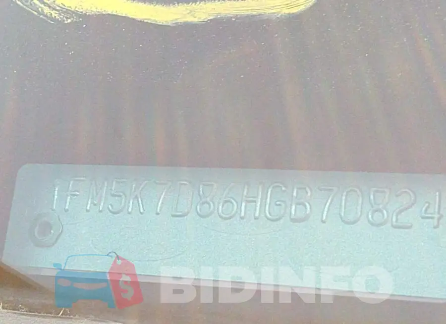 1FM5K7D86HGB70824 Photo# 9