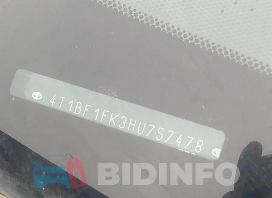 4T1BF1FK3HU757478 Photo# 9