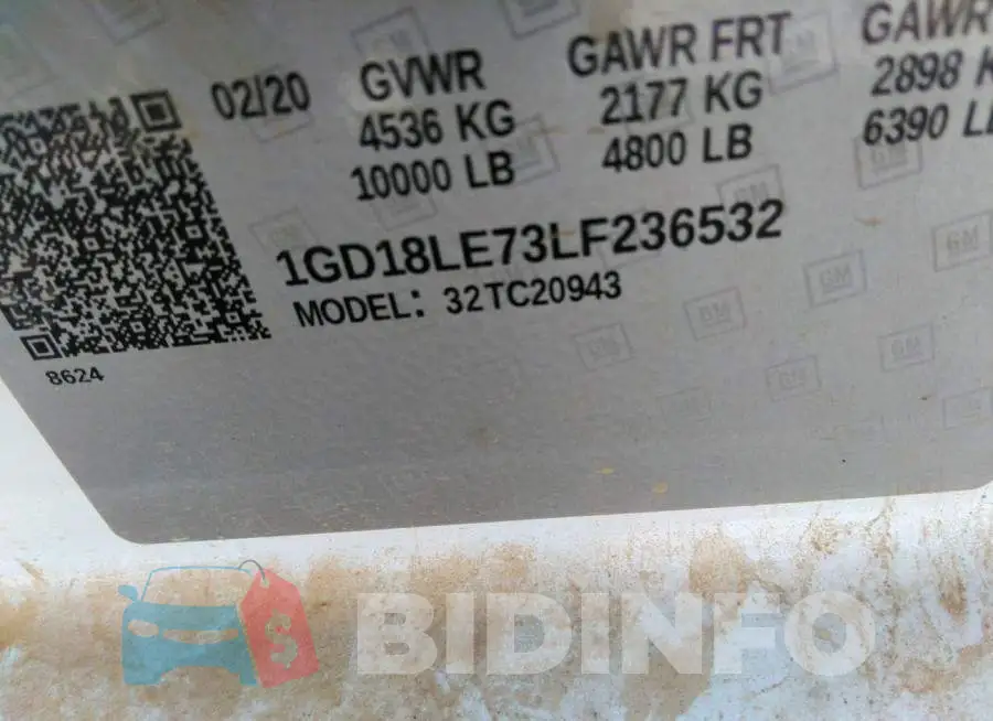 1GD18LE73LF236532 Photo# 9