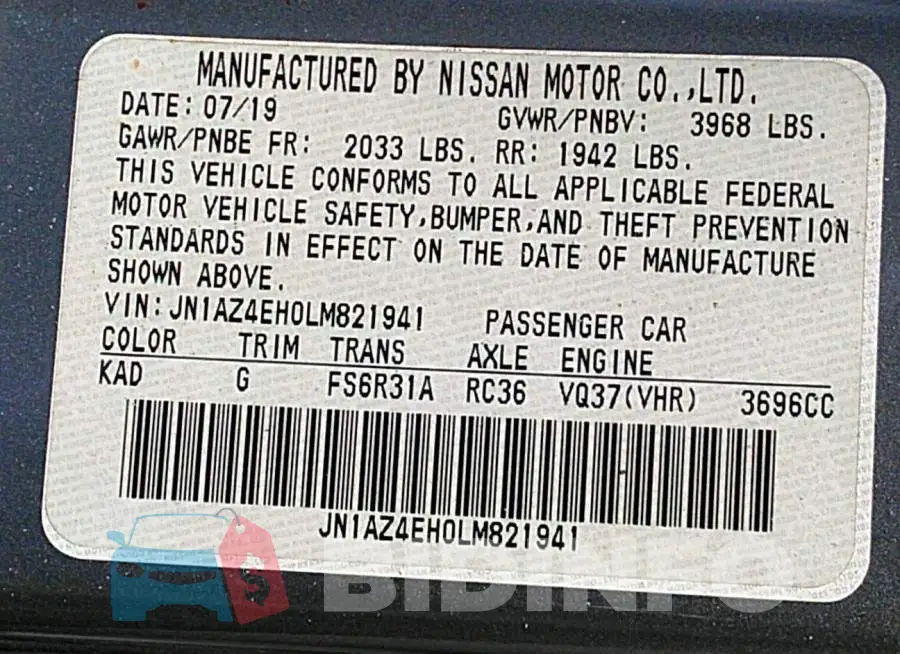 JN1AZ4EH0LM821941 Photo# 9