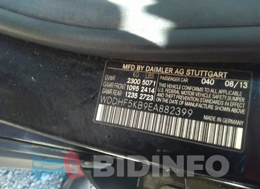 WDDHF5KB9EA882399 Photo# 9