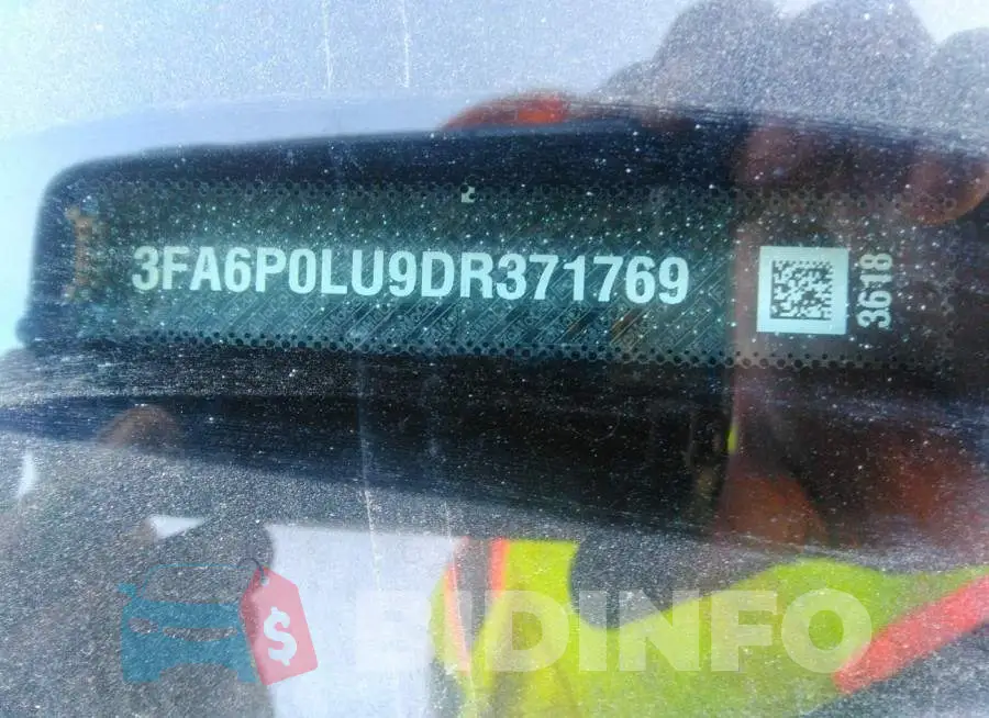 3FA6P0LU9DR371769 Photo# 9