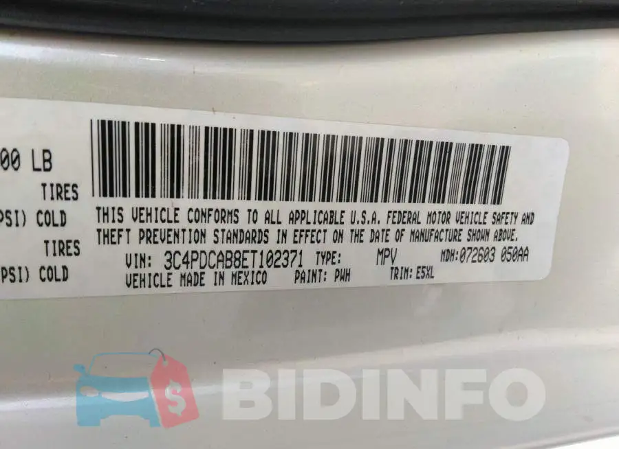 3C4PDCAB8ET102371 Photo# 9