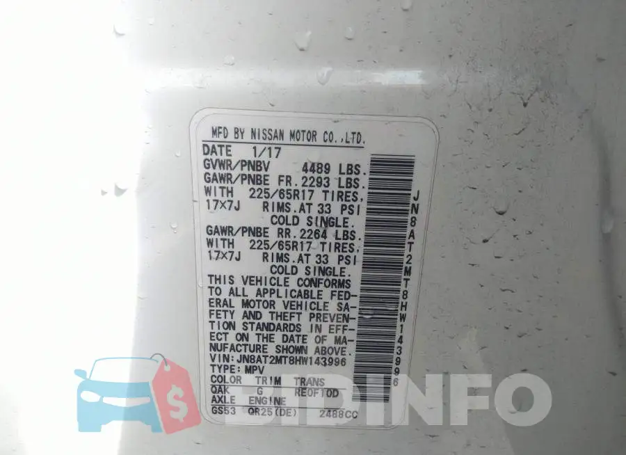 JN8AT2MT8HW143996 Photo# 9