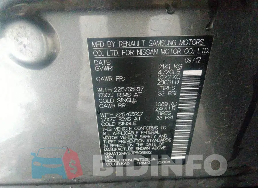 KNMAT2MV2JP506662 Photo# 9