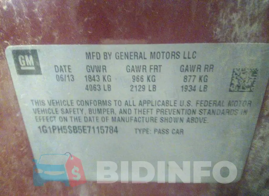 1G1PH5SB5E7115784 Photo# 9