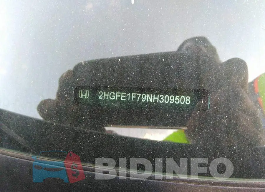 2HGFE1F79NH309508 Photo# 9