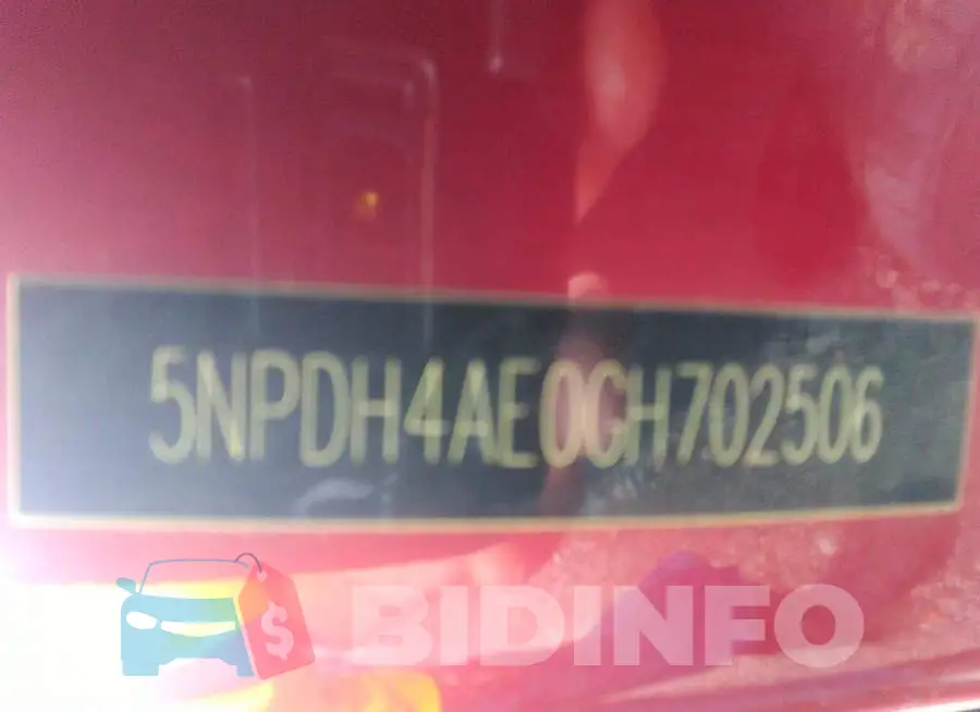 5NPDH4AE0GH702506 Photo# 9