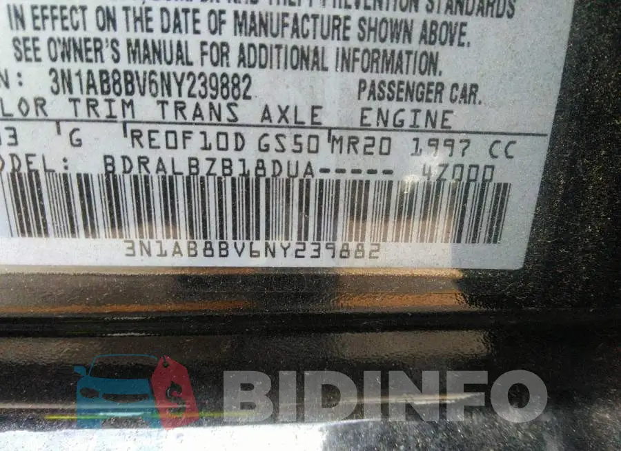 3N1AB8BV6NY239882 Photo# 9