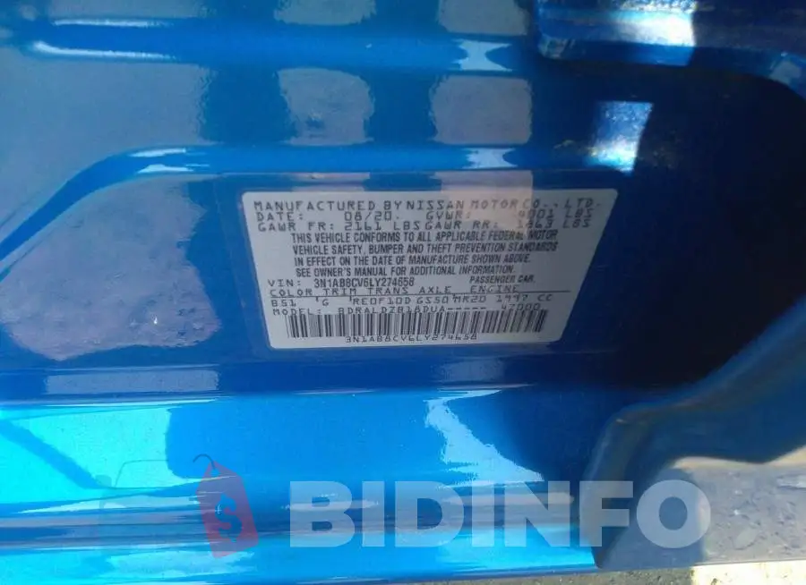 3N1AB8CV6LY274658 Photo# 9
